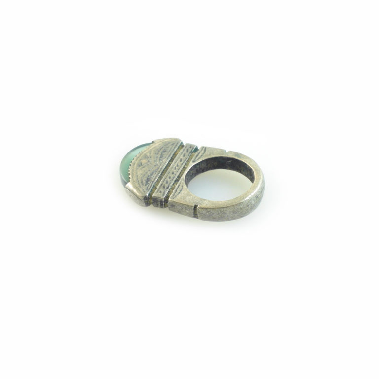Tuareg Silver Talhakimt Tanfouk Hair Amulet, Niger - Image 5