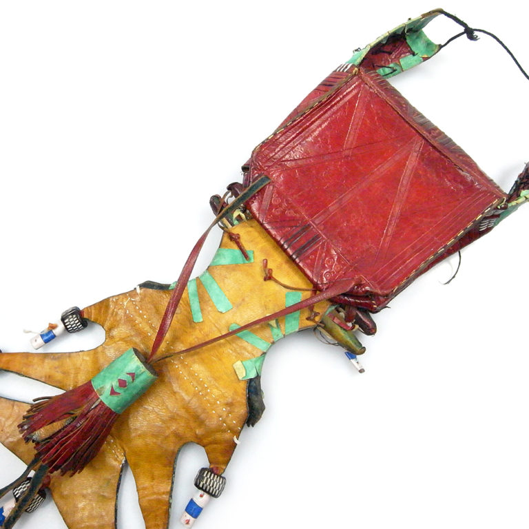 Tuareg Leather Koran Pouch or Ettabu from Abalak, Niger - Image 5