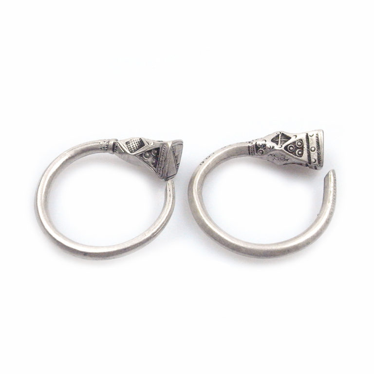 Tuareg Silver Hoops Tsabit Tizabaten, Mali - Image 5
