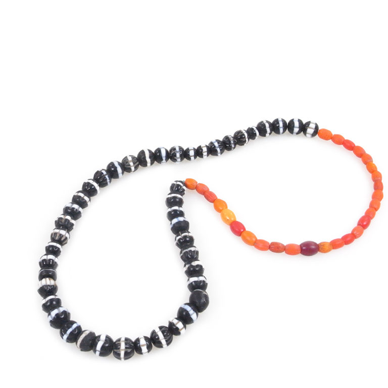 Venetian Dog Tooth Ruffle Trade Beads, Mali - Image 2