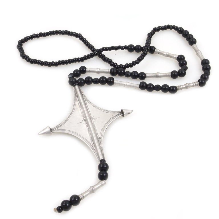 Tuareg Silver Marriage Tadnet Necklace, Niger - Image 2
