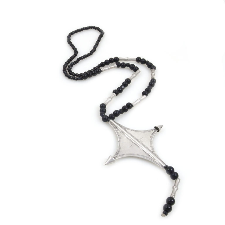Tuareg Silver Marriage Tadnet Necklace, Niger