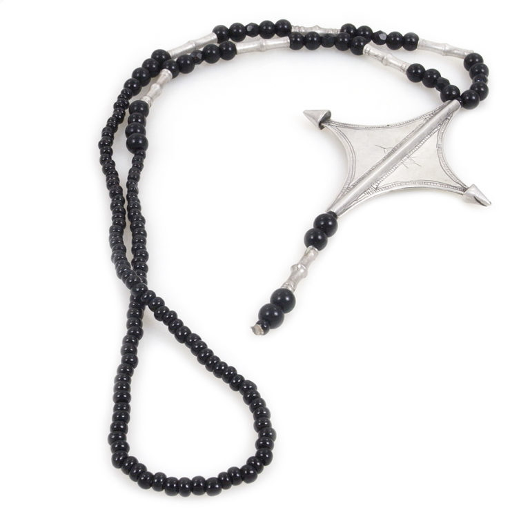 Tuareg Silver Marriage Tadnet Necklace, Niger - Image 3