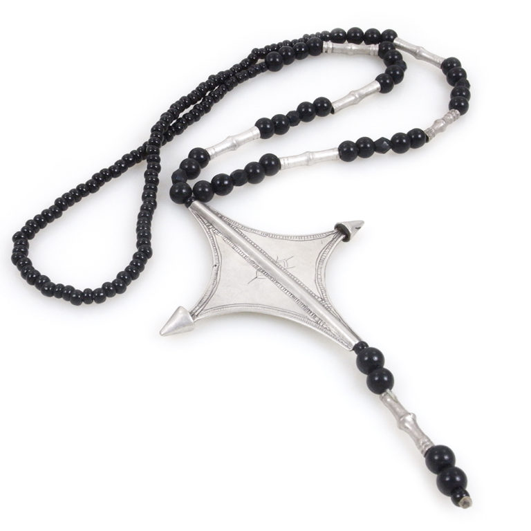 Tuareg Silver Marriage Tadnet Necklace, Niger - Image 4