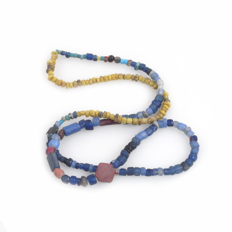 Djenne Glass Beads Strand Excavated 38, Mali