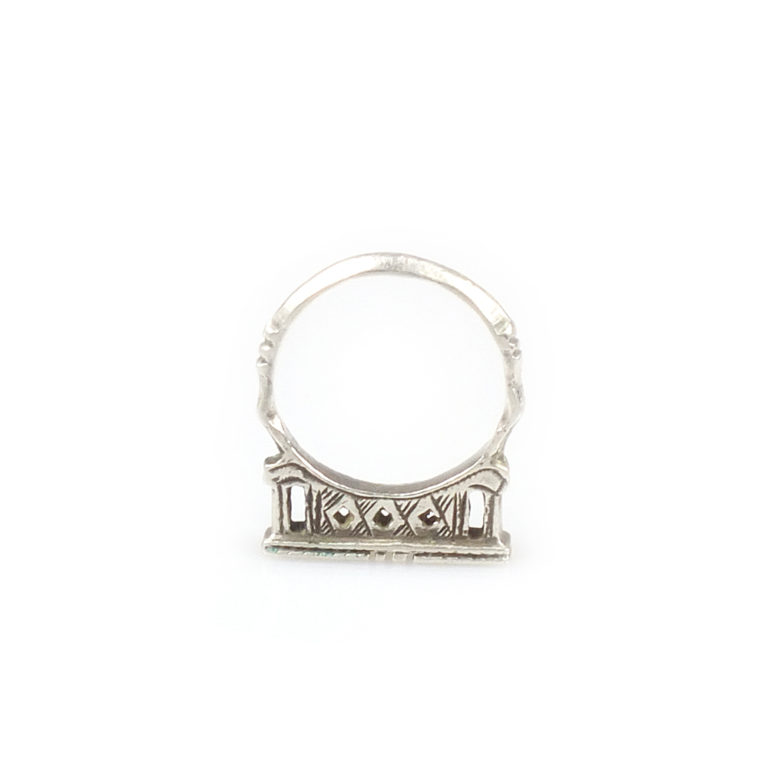 Tuareg Berber Silver Ring, Morocco