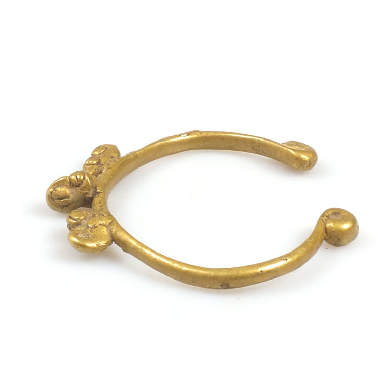 Lobi Amulet Bracelet with Chameleons and Figure, Burkina Faso - Image 3