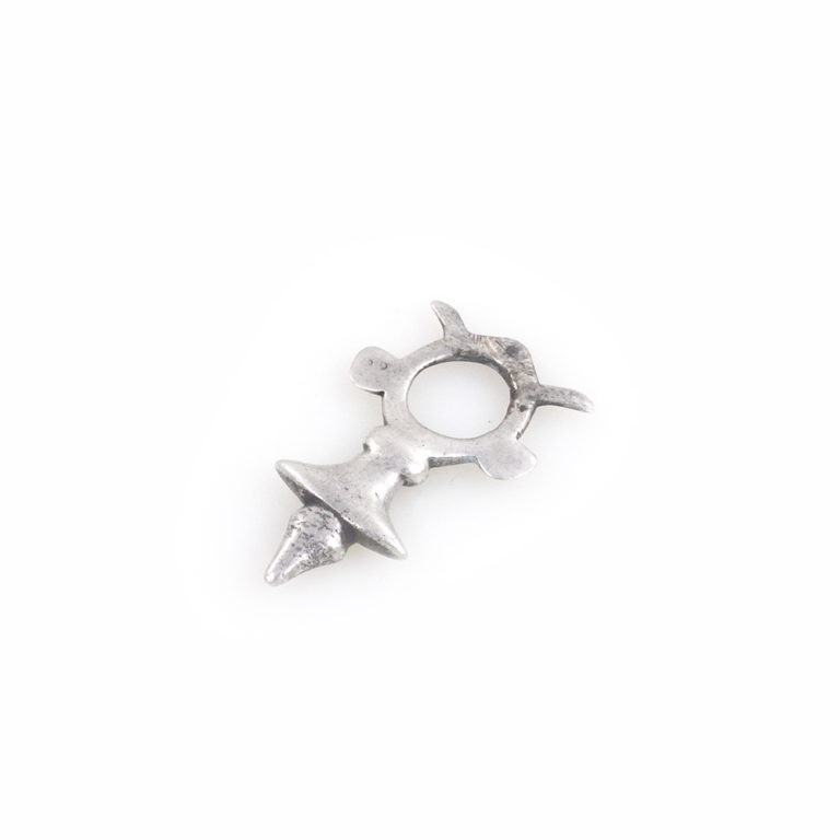 Tuareg Silver Zinder Cross Pendant, Niger
