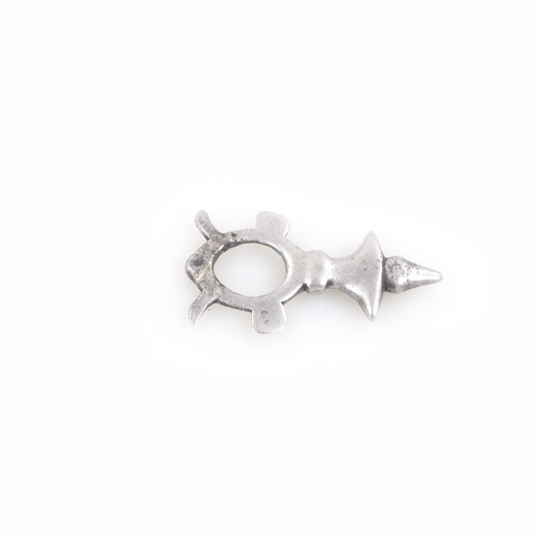 Tuareg Silver Zinder Cross Pendant, Niger - Image 2
