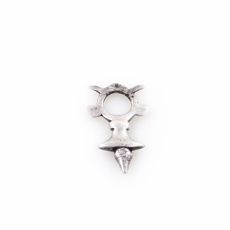 Tuareg Silver Zinder Cross Pendant, Niger - Image 3