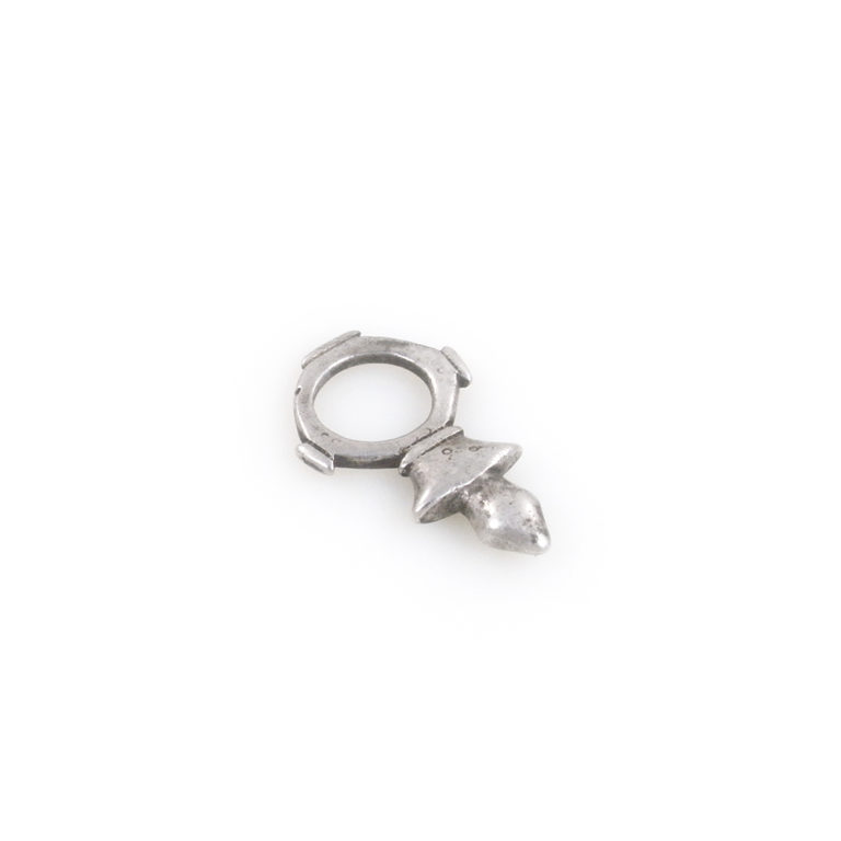 Tuareg Silver Zinder Cross Pendant 2, Niger