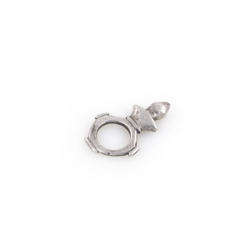 Tuareg Silver Zinder Cross Pendant 2, Niger - Image 2