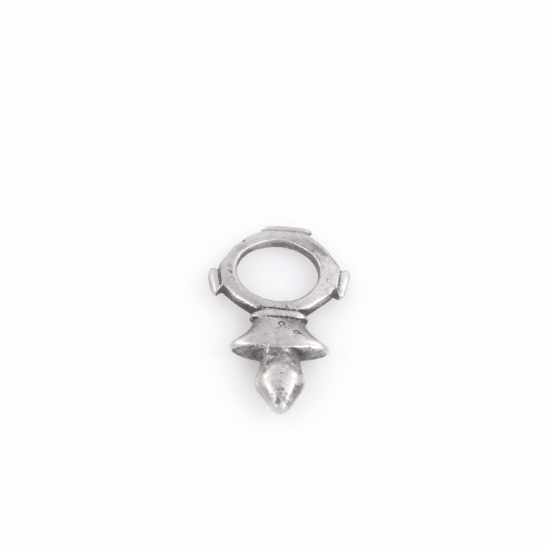 Tuareg Silver Zinder Cross Pendant 2, Niger - Image 4