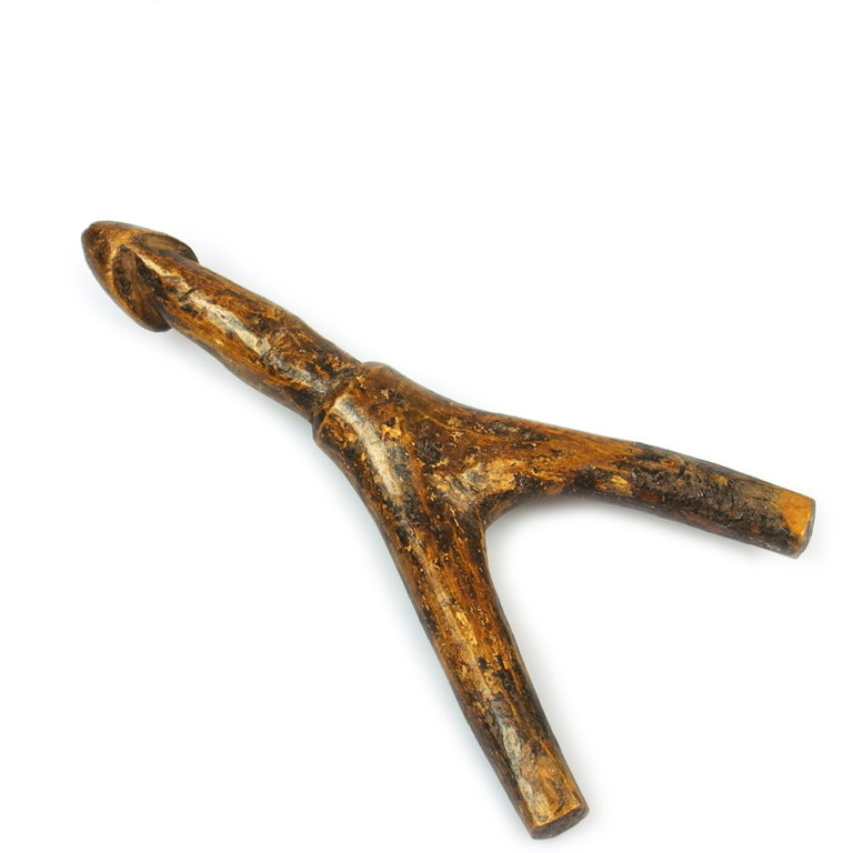 Lobi Wood Phallus Slingshot Talisman, Burkina Faso - Image 4