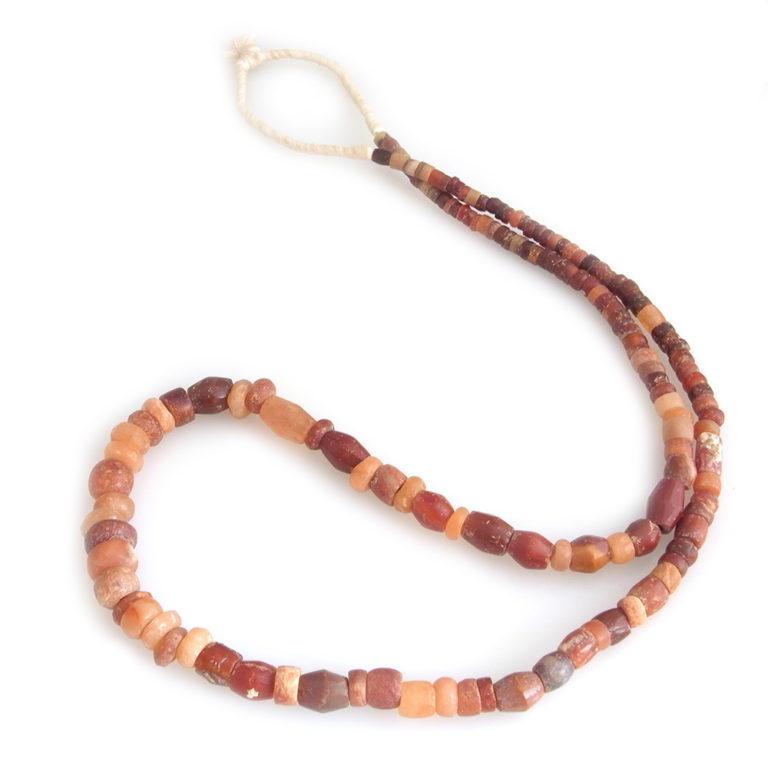 Ancient Beads Carnelian Jasper Quartz, Mali - Image 2