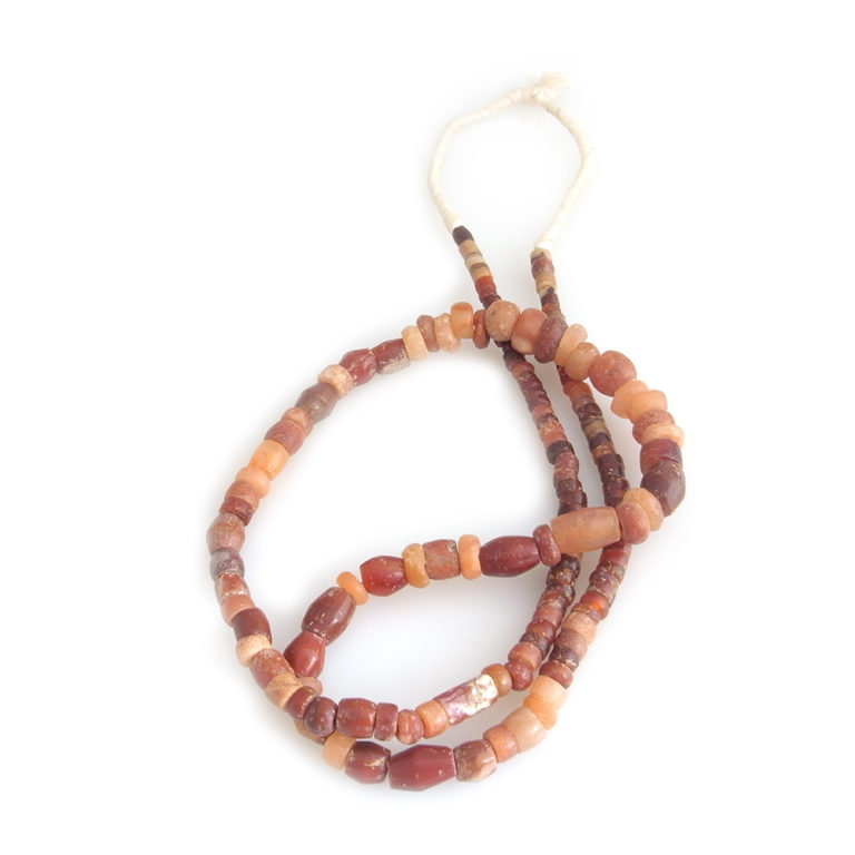 Ancient Beads Carnelian Jasper Quartz, Mali - Image 3