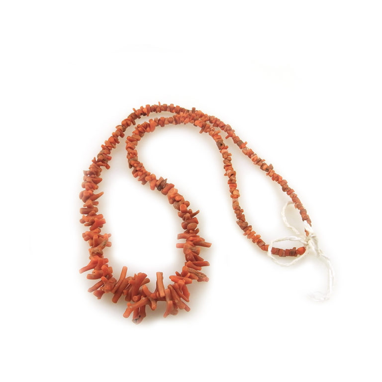 Natural Branch Coral Graduated Beads, Mali - Image 3