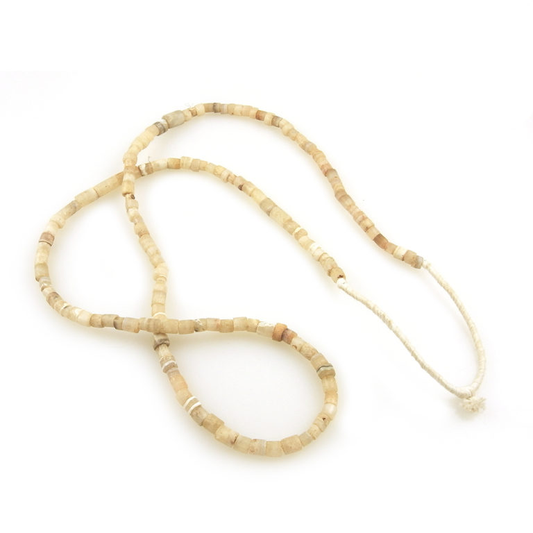 Ancient Beads Small Banded Agate and Quartz Strand-2, Mali