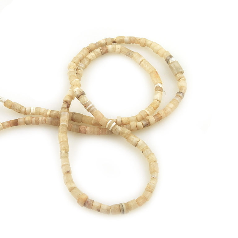 Ancient Beads Small Banded Agate and Quartz Strand-2, Mali - Image 5