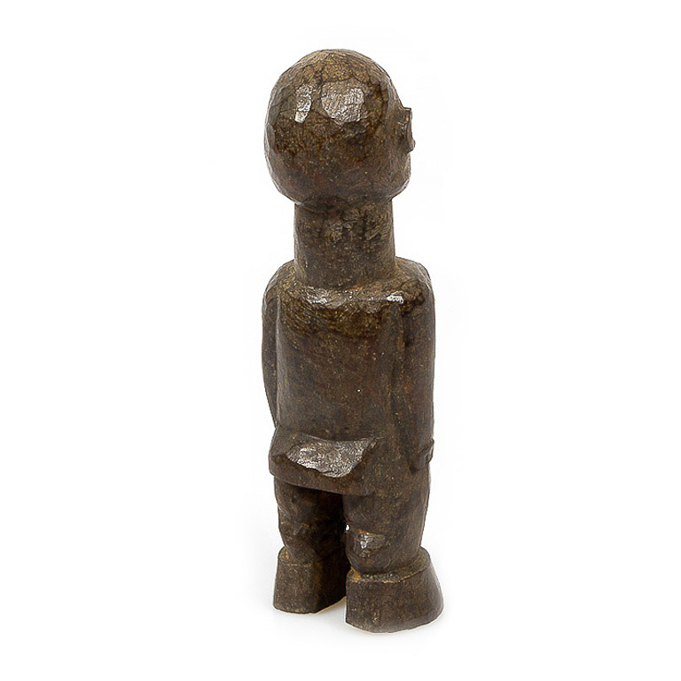 Old Lobi Wood Bateba Phuwe Divination Figure African Statue, Burkina Faso - Image 3