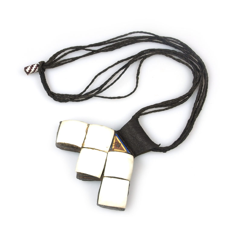 Tuareg Amulet Hand of Fatima Khomissar Necklace, Mali - Image 2