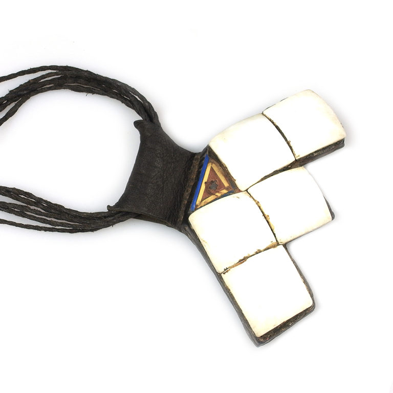 Tuareg Amulet Hand of Fatima Khomissar Necklace, Mali - Image 3