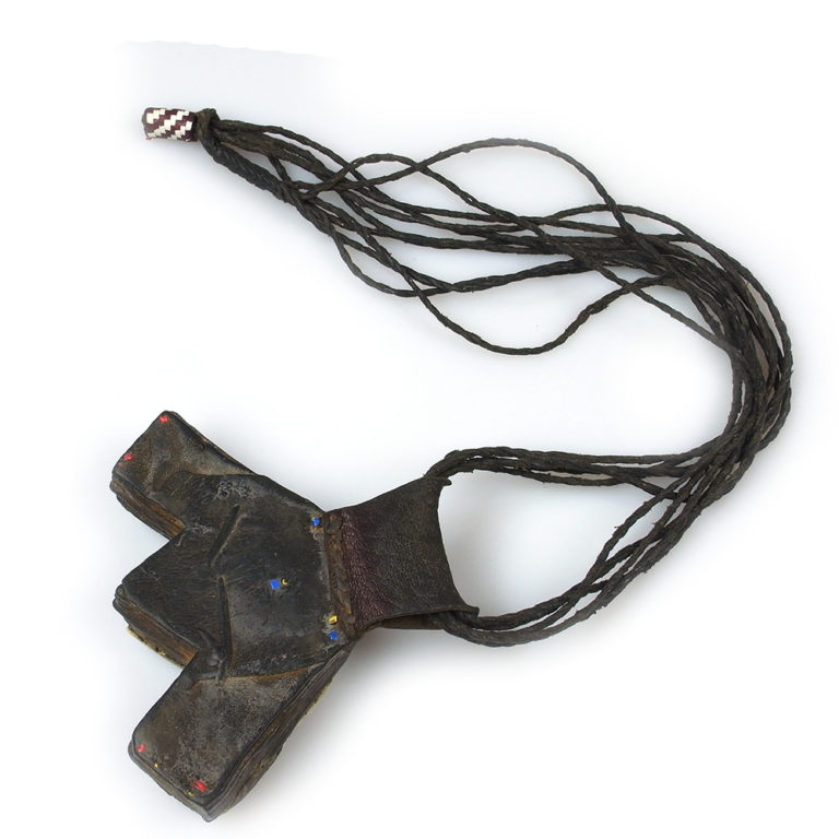 Tuareg Amulet Hand of Fatima Khomissar Necklace, Mali - Image 4